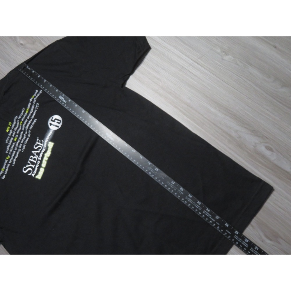 Vintage Sybase Area 15 Technology Promo Shirt Size Large Men Server - Picture 5 of 5